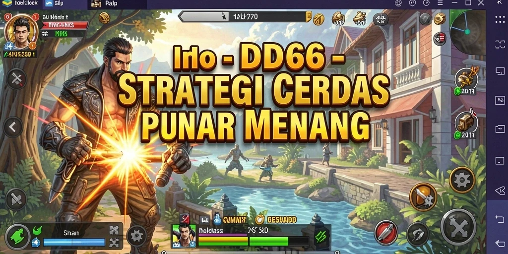Tampilan gameplay IDX66 yang mendebarkan dengan aksi strategi.