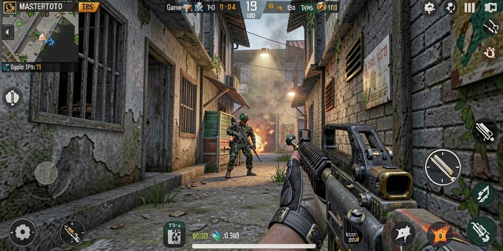 Tampilan gameplay seru dan mendebarkan dalam MASTERTOTO.