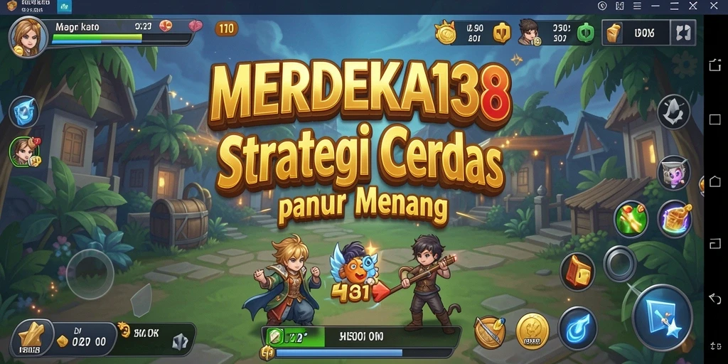 Tampilan gameplay strategis yang seru dan menantang di MERDEKA138.