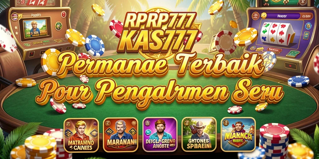 Tampilan gameplay Kasino yang menarik di RPRP777.