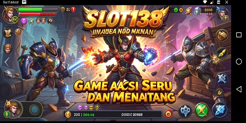 Gameplay seru dan mendebarkan di SLOT138.