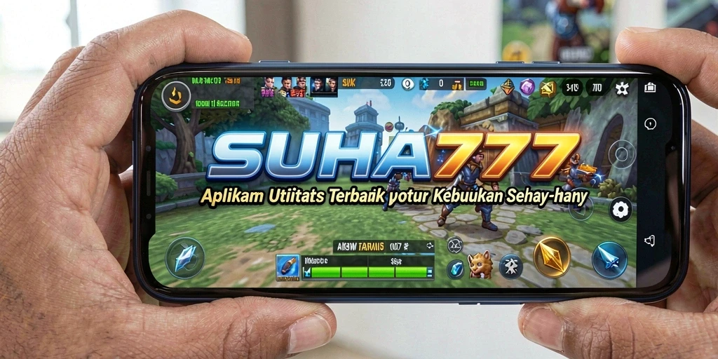 Tampilan aplikasi <strong>SUHU777</strong> dengan fitur utilitas yang menarik.
